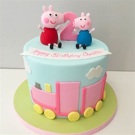 Peppa Pig Birthday Cake Ideas