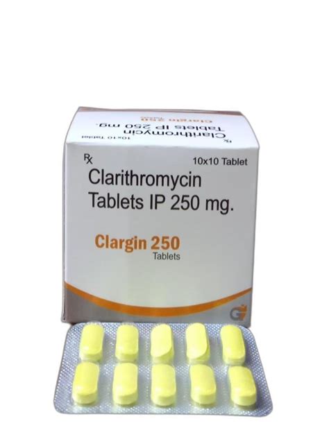 Allopathic Clarithromycin Tablets Ip Mg Clargin In Pan India