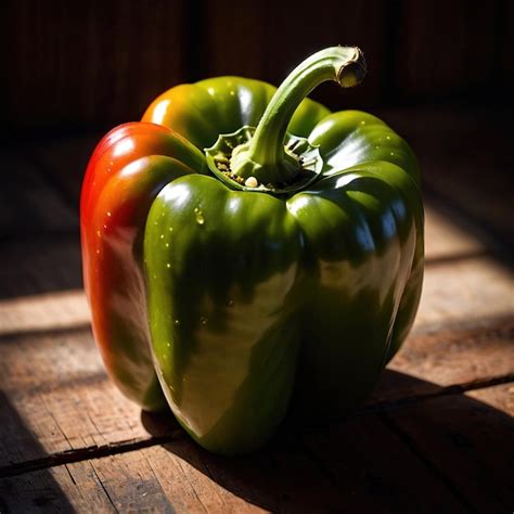 Premium Photo Bell Pepper Capsicum Sweet Pepper Fresh Raw Organic