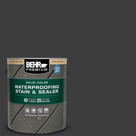 Behr Premium Gal Mq Limousine Leather Solid Color Waterproofing