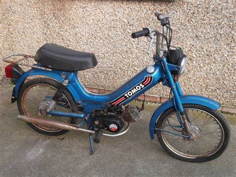 1984 Vintage Tomos Moped With Just 34 Miles Sold Car And Classic