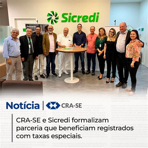 CRA SE E Sicredi Formalizam Parceria Que Beneficiam Registrados