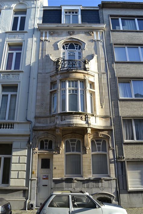 Zurenborgstraat Antwerpen Dit Burgerhuis In Art Nouveau Flickr