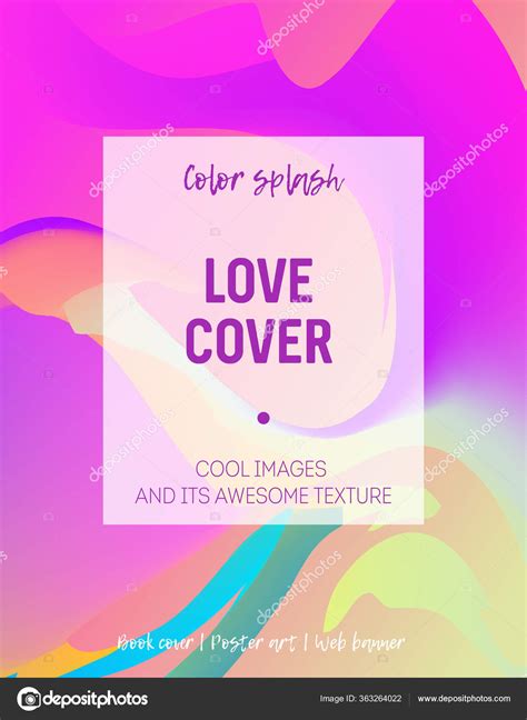 Love Cover Vector Illustration Stock Vector by ©Re2deer 363264022