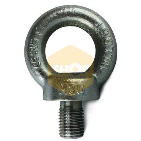 Lifting Eye Bolts Din Steel Bzp M Shop Fasteners