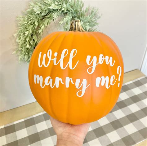 Proposal Ideas Pumpkin Patch Proposal Fall Proposal Etsy