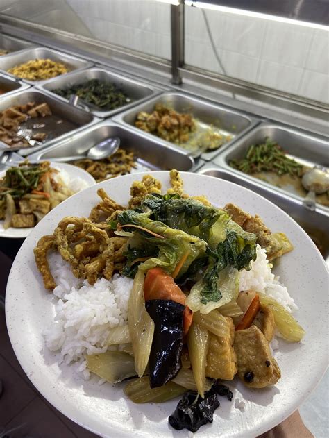 Vegetarian Noodles Stall Musang King Coffee Shop Penang Restaurant