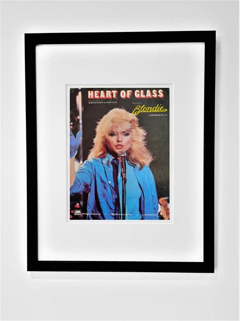 Blondie Heart Of Glass Etsy