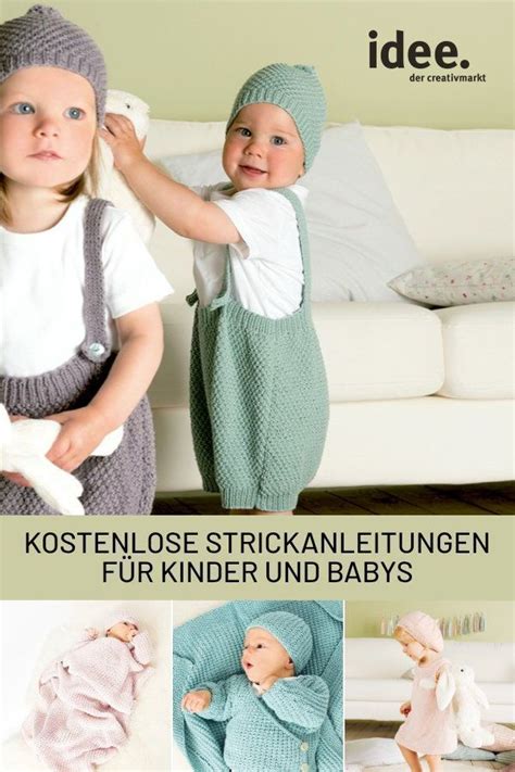 Für Babys und Kinderkostenlose Strickanleitungen Babymütze stricken