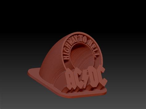 Fichier Stl Acdc Highway To Hell Design Pour Imprimante D