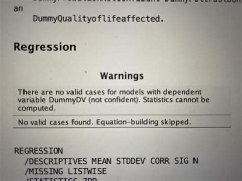 How do I fix this? : r/spss 