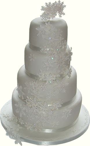 Snowflake Cake White Winter Wedding Winter Wedding Cake White Wedding