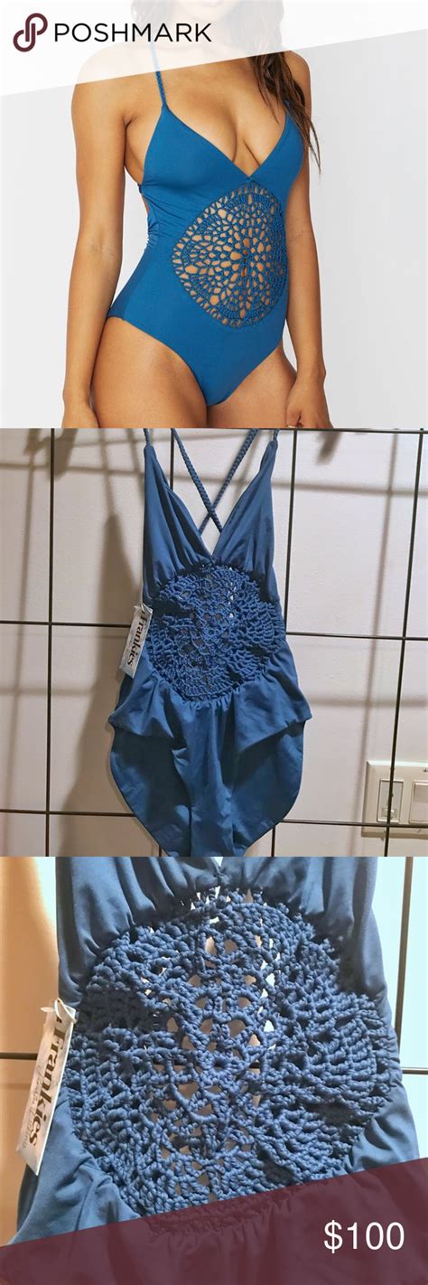 Gorgeous Blue Monokini By Frankies Bikinis