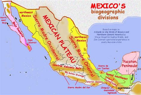 Mexican Plateau Map – NBKomputer