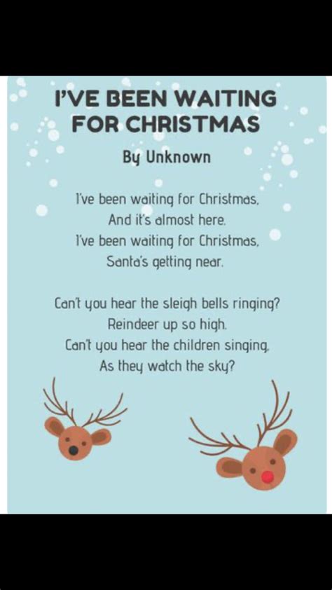 30 short christmas poems for kids – Artofit