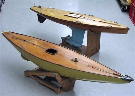 Pair of large pond yachts sold at Bonhams Auction | Wooden model boats ...