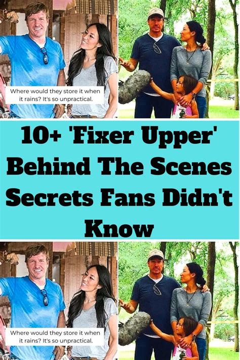 10 fixer upper behind the scenes secrets fans didn t know – Artofit