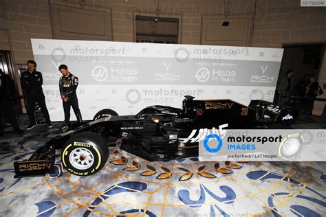 Guenther Steiner Team Principal Haas F And Romain Grosjean Haas F