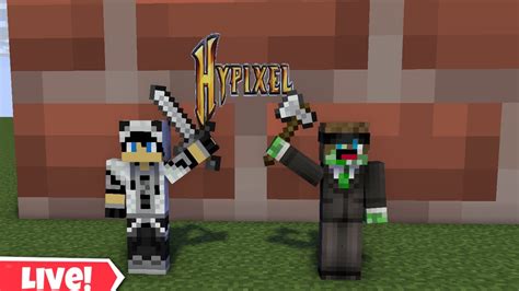 Gramy Mini Gierki Na Hypixelu W Minecraft Live YouTube