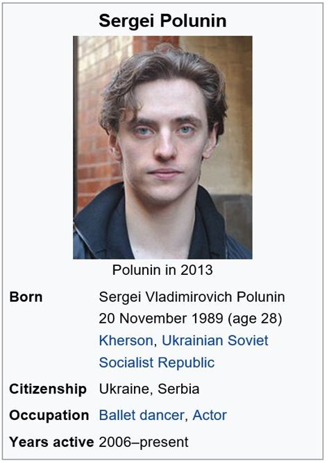 Sergei Polunin Sergeipolunin Instagram Twitter