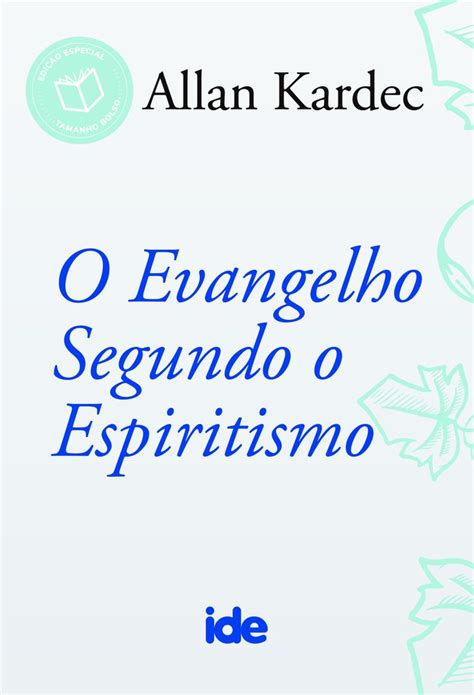 O Evangelho Segundo O Espiritismo Bolso Brilho