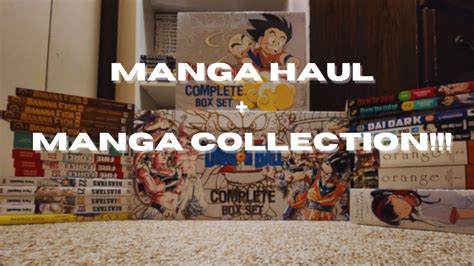 First Manga Haul Manga Collection Volumes Youtube