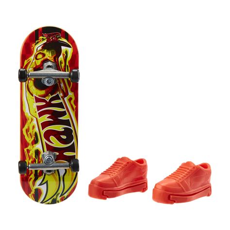 Hot Wheels Skate Veículo De Brinquedo Skateboard Wildfire Freestyle™ Com Tênis