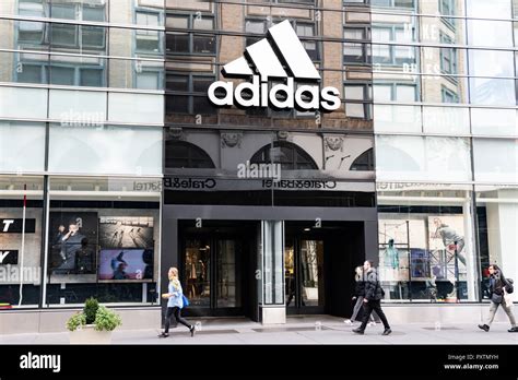 Adidas store in the SoHo neighbourhood of New York City Stock Photo - Alamy