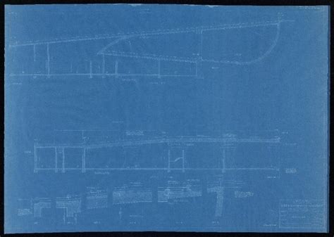 The Isamu Noguchi Archive Document Section E E Blueprint