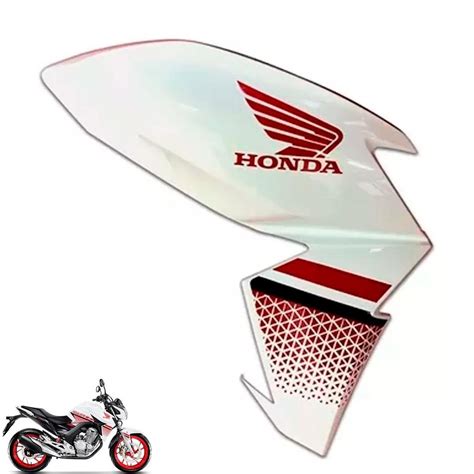 Asa Tanque Direita Cb 250f Twister Branco Ross 2022 Original Honda