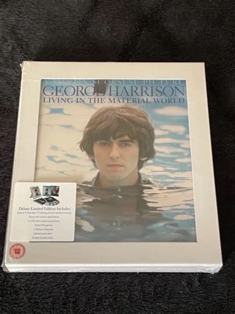 George Harrison Living In The Material World Deluxe Blu Ray Book Cd