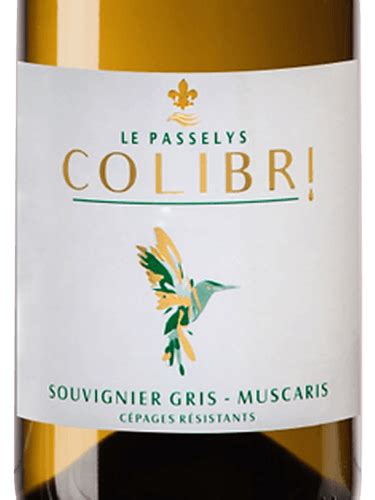 Le Passelys Colibri Souvignier Gris Muscaris Vivino Us