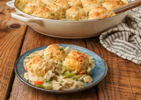 Spicy Chicken Pot Pie Casserole Barefeet In The Kitchen