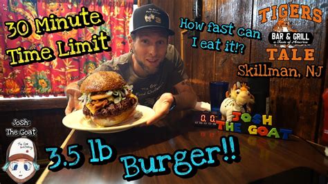 Episode 187 The Tigers Tale 2lb Burger Challenge Skillman Nj Youtube