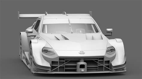 3D model Nissan Z400 GT500 Super GT 2022 2023 Nismo Exterior Interior VR / AR / low-poly | CGTrader