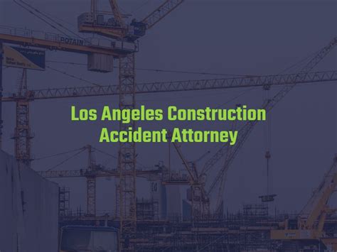 Los Angeles Construction Accident Lawyer