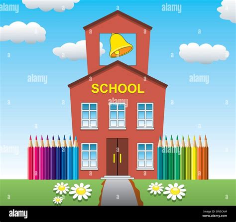 School Stock Vector Images Alamy