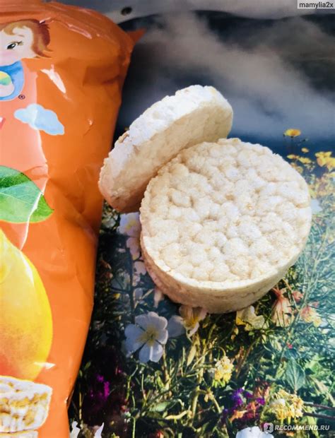 Хлебцы рисовые Агуша с грушевым соком - «Детский перекус, полезные ...