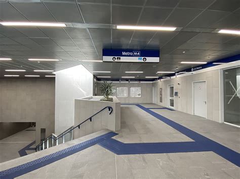 Projet Subway Line 4 Milan en grès cérame Cotto d’Este
