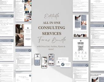 Consulting Proposal Template Etsy