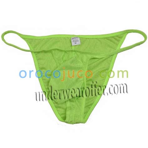 Sexy Mens String Shiny Bikini Briefs Gays Underwear Micro Tanga Pants MU