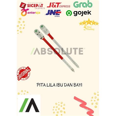 jual pita lila ibu  bayi mengukur lingkar lengan atas shopee