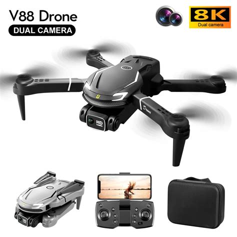 V G Drone Rc M K Hd Dual Camera Professional Obstacle Avoidance