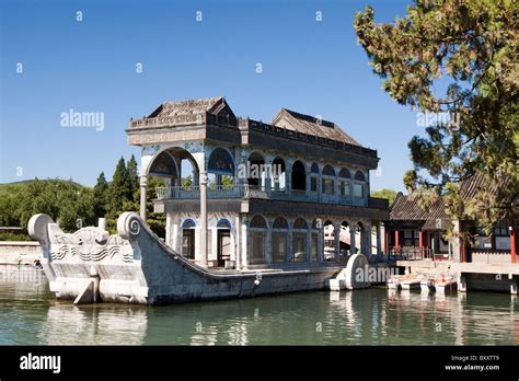 Yiheyuan Garden Of Restful Peace Summer Palace Kunming Lake Marble