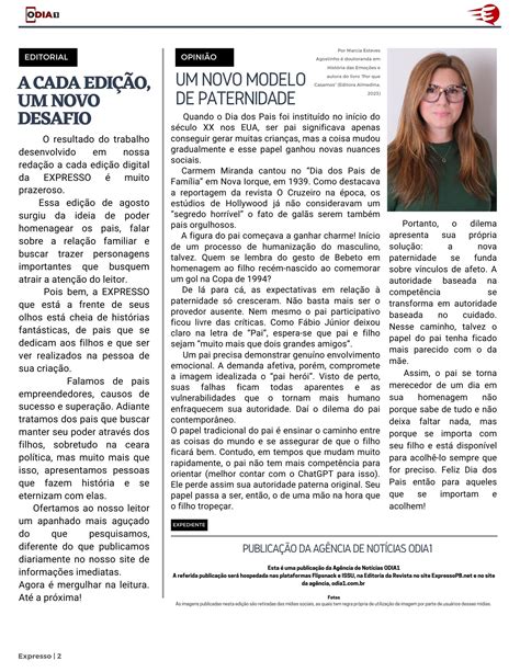 ExpressoPB REVISTA EXPRESSO Opinião Um novo modelo de paternidade