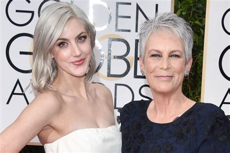 Jamie Lee Curtis And Daughter Annie Guest Sport Matching Hair Atelier