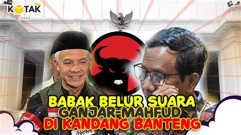 Ganjar Mahfud Nyungsep Di Kandang Banteng Gugatan Ke MK Jadi Penolong