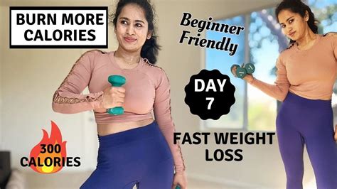 Min Strength Workout For Weight Loss Full Body Beginner Dumbbell