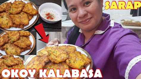 Simpleng Okoy Kalabasa Recipe👍panlasang Pinoy Easy To Cook Swak Na