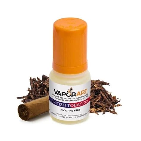 VaporArt British Tobacco Liquido Pronto 10ml Linea Svapo